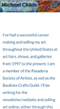 Mobile Screenshot of michaelchilds.com